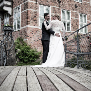 Hamburg Bergedorfer Schloß - ein Hochzeitsfoto